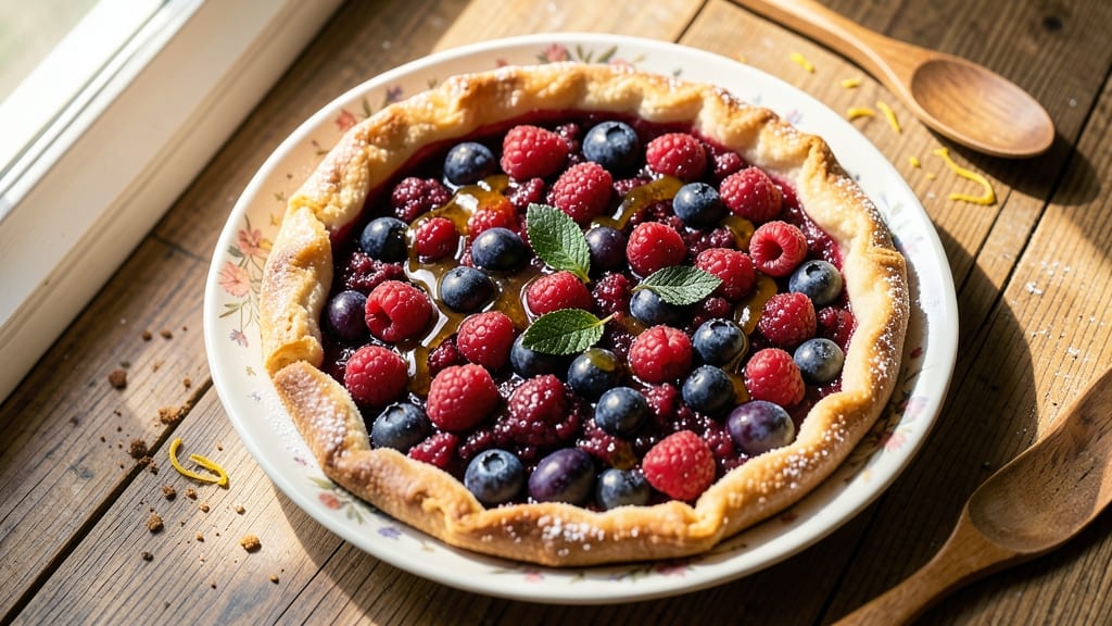 Achatz 4 Berry Pie Recipe: Deep Purple Swirls and Tart Crunch Fusion