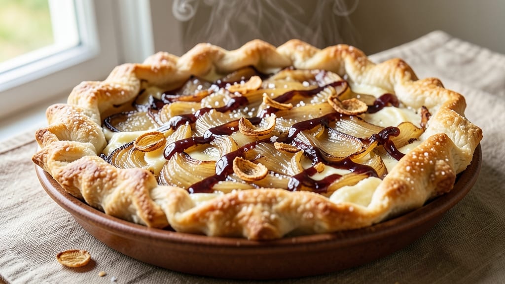 Alsatian Onion Pie Recipe: Caramelized Layers of Sweet and Savory Comfort
