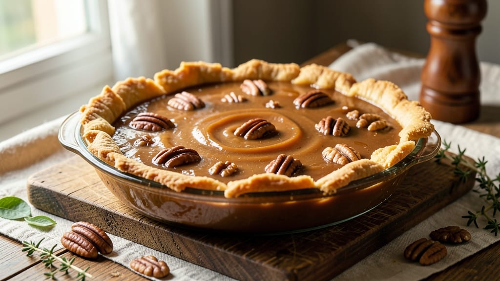 5-Inch Pecan Pie Recipe: Golden Crust, Crunchy Clusters, and Vanilla-Infused Filling