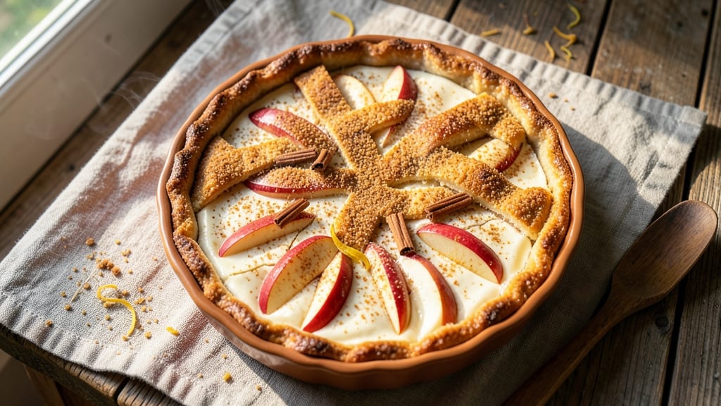 Snickerdoodle Cream Cheese Apple Pie Recipe: Warm Spice, Vanilla Swirls, and Buttery Crust Layers
