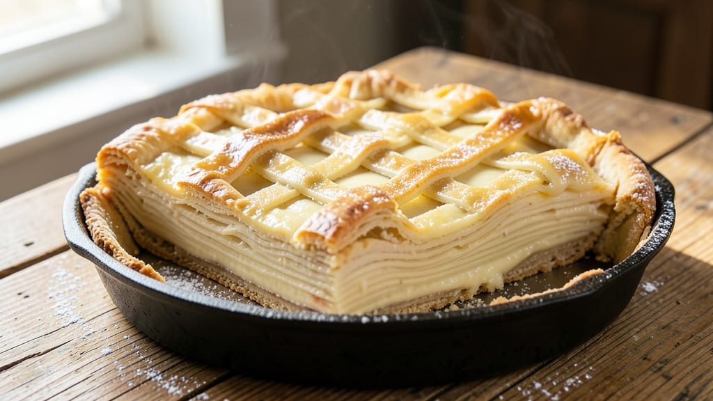 Amish Funeral Pies Recipe: Homestyle Vanilla-Cream Cheese Swirl Tradition
