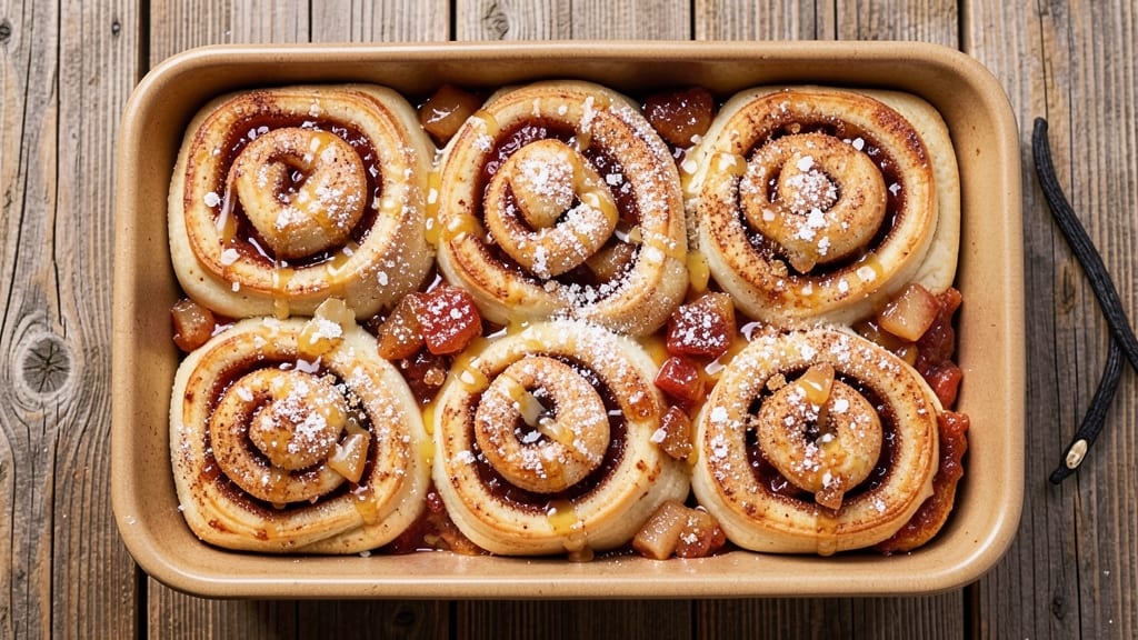 Pillsbury Grands Cinnamon Rolls and Apple Pie Filling Recipe: Morning Sweetness and Cozy Dessert in One