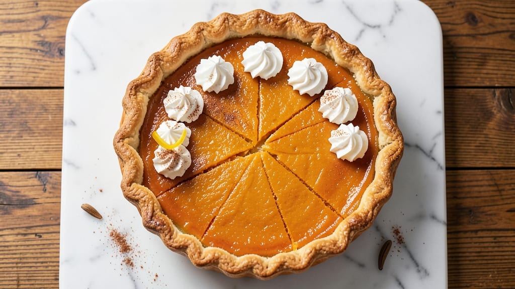 9.5-Inch Pumpkin Pie Recipe: Classic Spice with Foil-Sealed Edge Precision