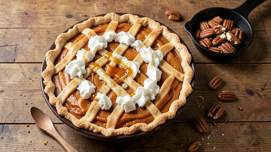 Ree Drummond's Sweet Potato Pie Recipe: Velvety Spice and Foil-Sealed Crust Brilliance