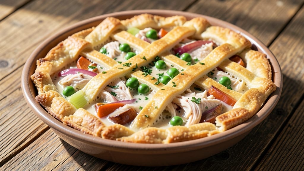 Chicken Pot Pie Recipe with Ritz Crackers: Crispy Top, Creamy Filling Magic