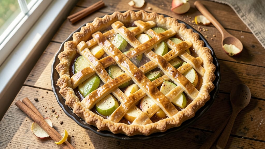 Joanna Gaines' Apple Pie Recipe: Homemade Lattice Top With Perfectly Spiced Filling