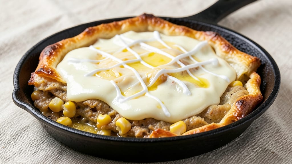5 Star Tamale Pie Recipe: Vanilla Streusel Crunch Over Creamy Corn Filling
