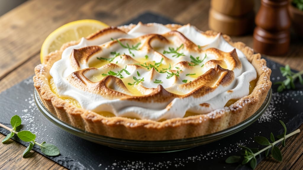 10-Inch Lemon Meringue Pie Recipe: Towering Tangy-Sweet Balance