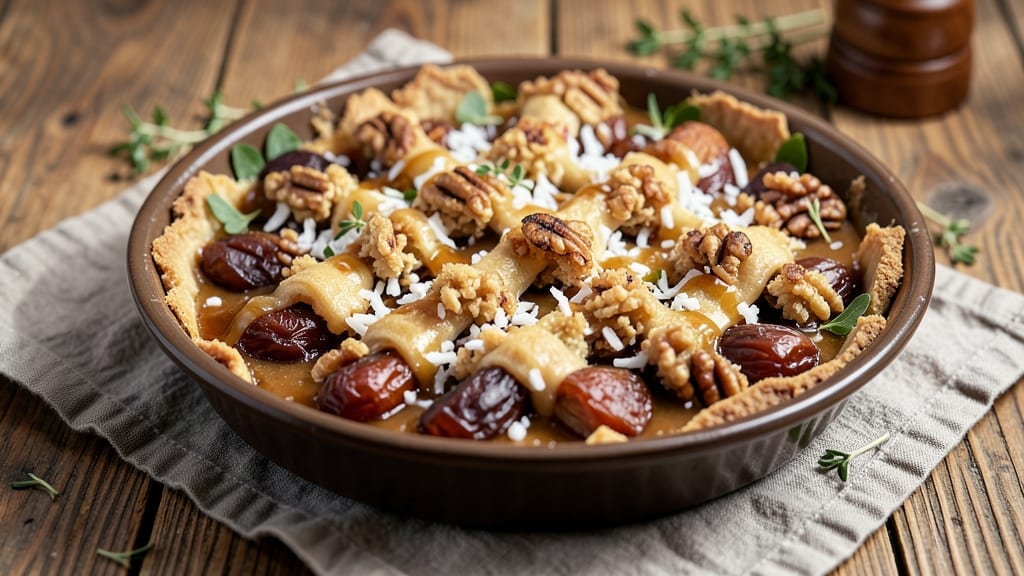 Alternative Pecan Pie Recipe: Nut-Free, Date-Packed Sweetness