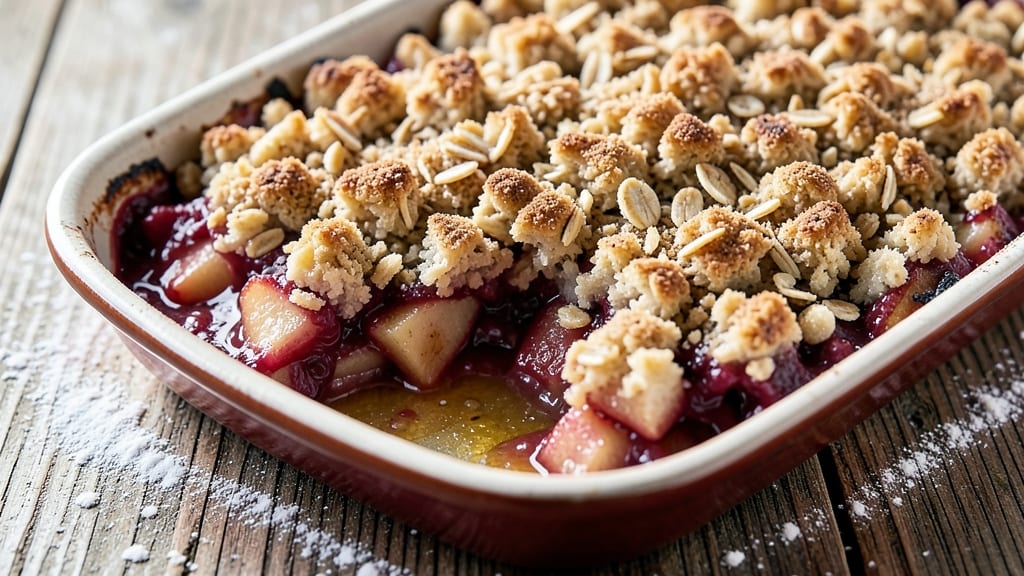 Apple Crumble Recipe With Canned Apple Pie Filling: Spiced Streusel That Crunches Over Warm, Ready-Made Filling