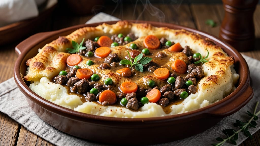 America's Home Cooking Shepherd's Pie Recipe: Savory Gravy-Baked Potato Topping Magic