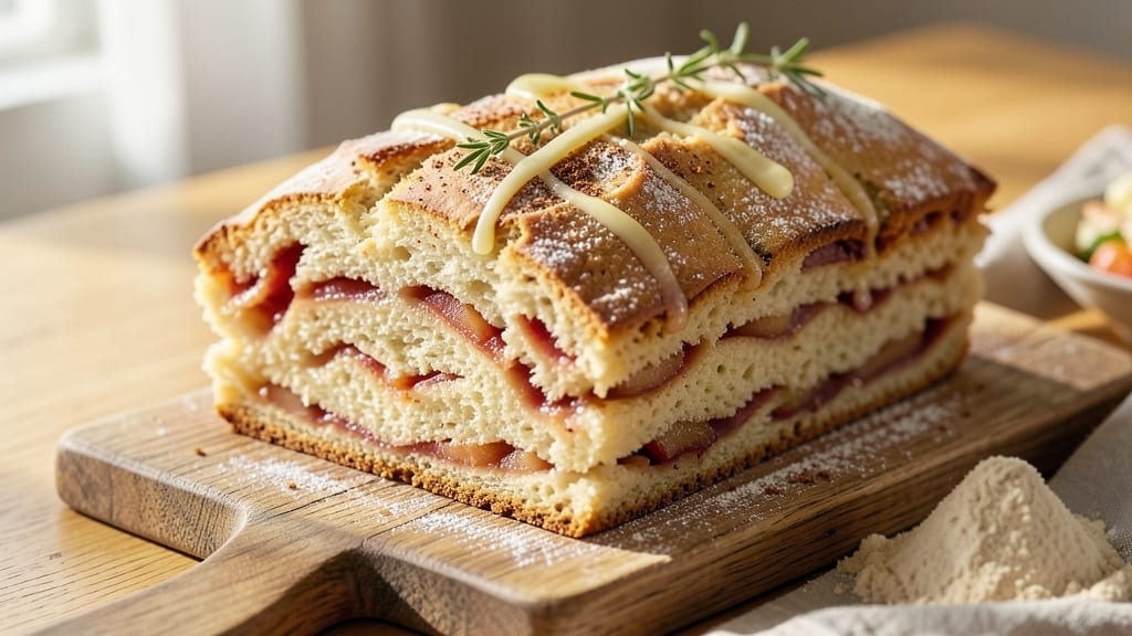 Apple Bread Recipe Using Apple Pie Filling: Spiced Streusel Crown With Foil-Sealed Moistness