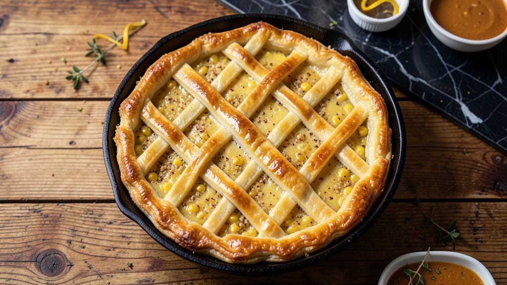 Amish Corn Pie Recipe: Homestyle Sweetness With Foil-Sealed Crust