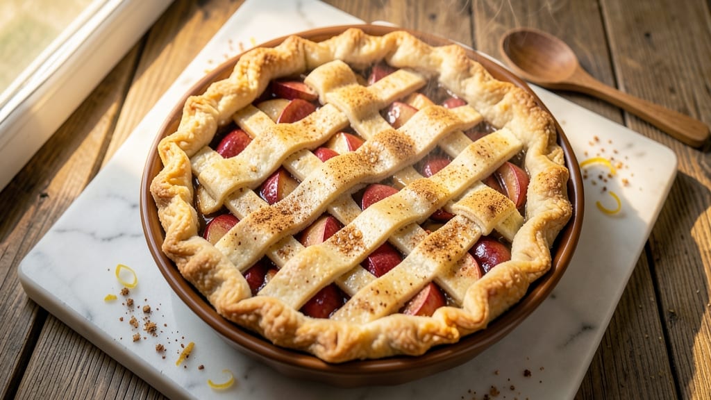 All-American Pie Recipe: Classic Apple Lattice Crust and Spiced Filling