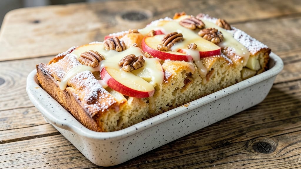 Apple Pie Bread Recipe Using Cake Mix: Streusel-Topped Shortcut With Warm Apple Filling