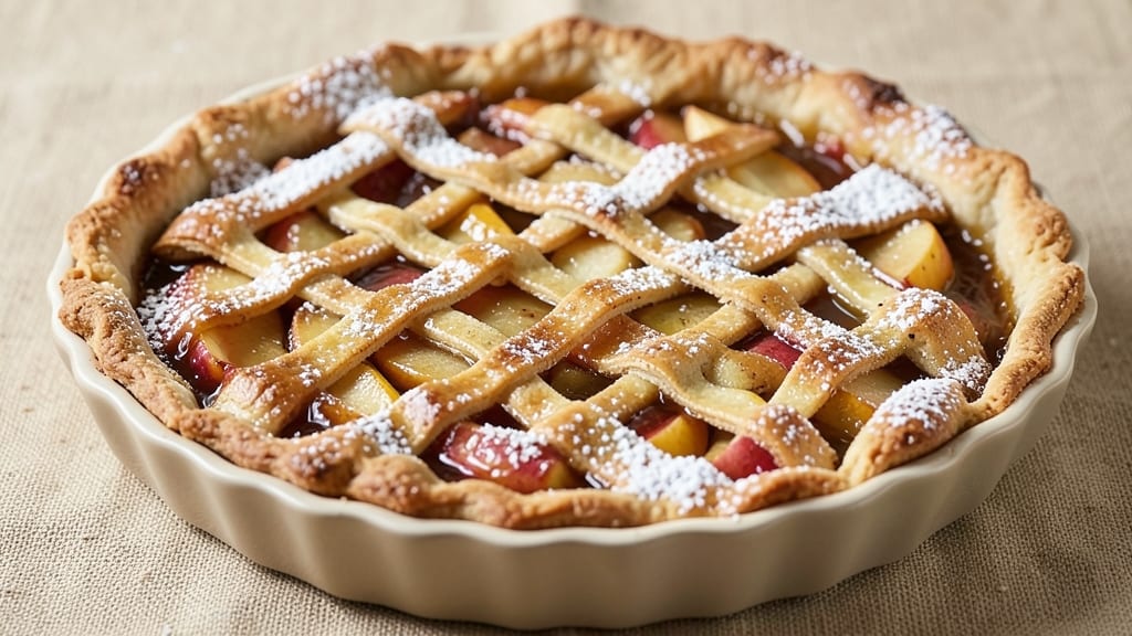 Apple Amber Pie Recipe: Warm Spice and Caramelized Apple Crunch