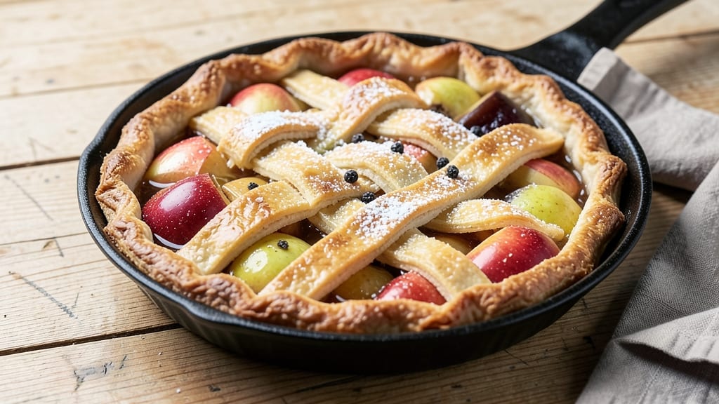 Shereen Pavlides' Apple Pie Recipe: Golden Crust and Spiced Filling Harmony