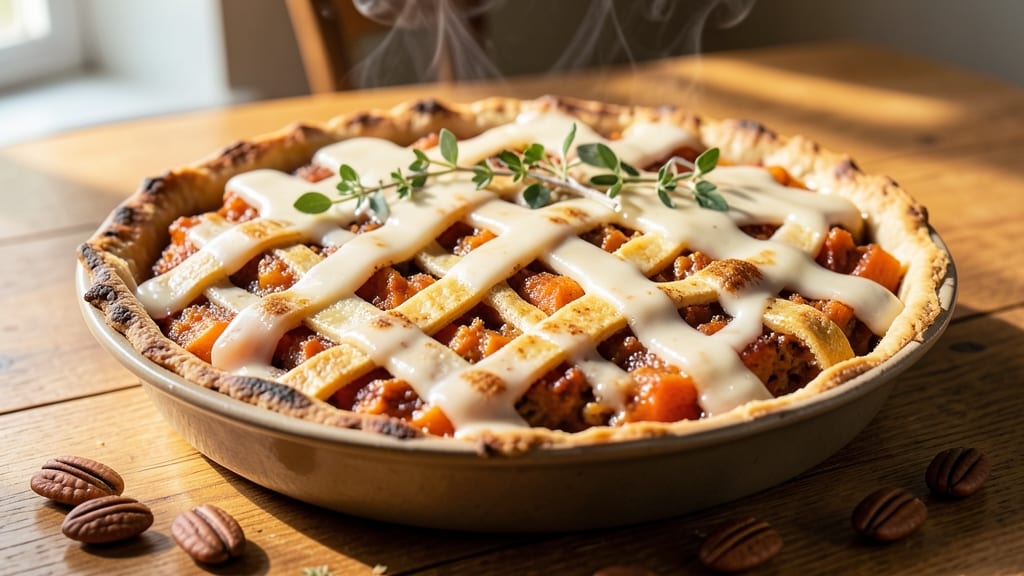 Amish Sweet Potato Pie Recipe: Cinnamon-Spiced Filling With Foil-Sealed Crispness