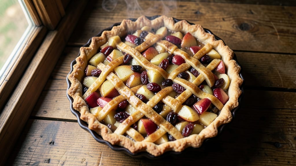 Amish Mincemeat Pie Recipe: Spiced Fruit Filling With Buttery Oat Streusel Topping