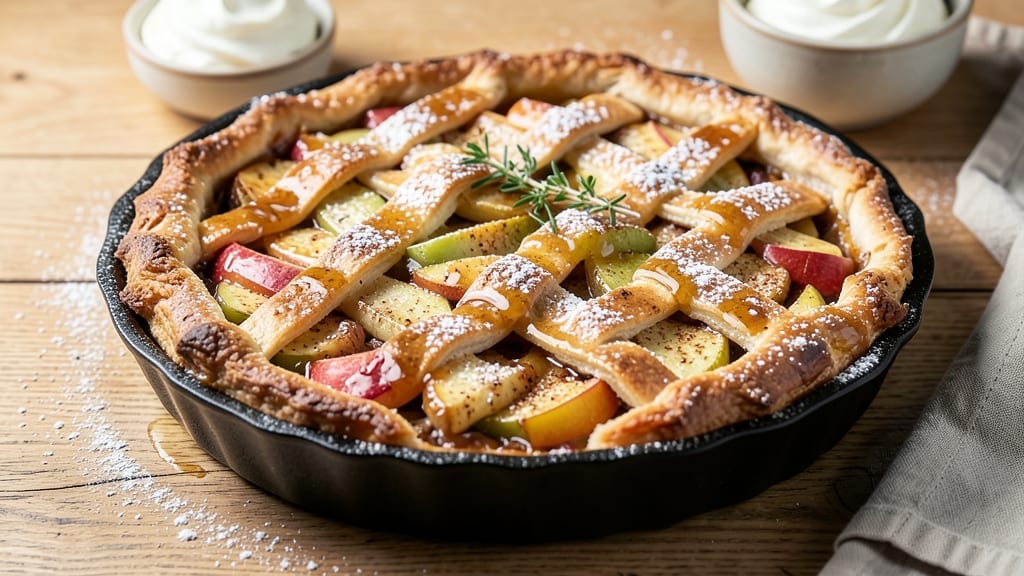 Scrumptious Apple Pie Recipe: Warm Spice and Buttery Lattice Crunch