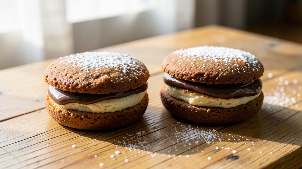 5 Star Whoopie Pies Recipe: Vanilla-Cocoa Sandwiches With Gooey Marshmallow Magic