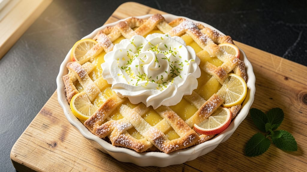 Amish Lemon Pie Recipe: Zesty Crust and Tangy Filling Balance
