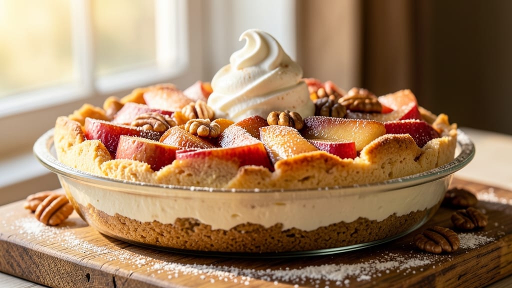 Apple Pie Cheesecake Carnival Eats Recipe: Two-Layered Sweetness in One Bite