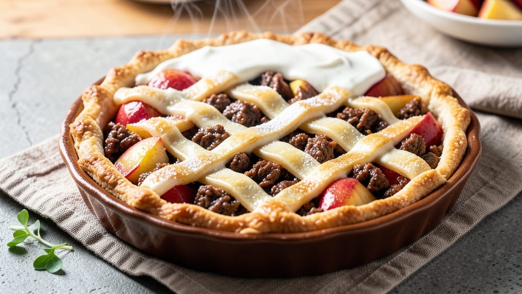 Protein Apple Pie Recipe: Apple-Cinnamon Crust Packed With Lean Turkey