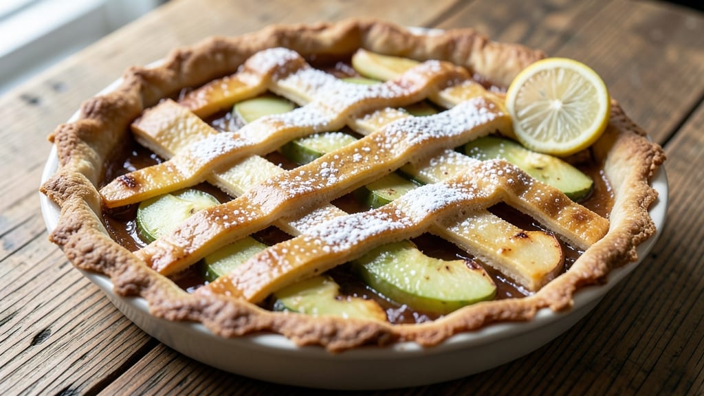 Standard Apple Pie Recipe: Flaky Lattice Top and Spiced Filling Harmony