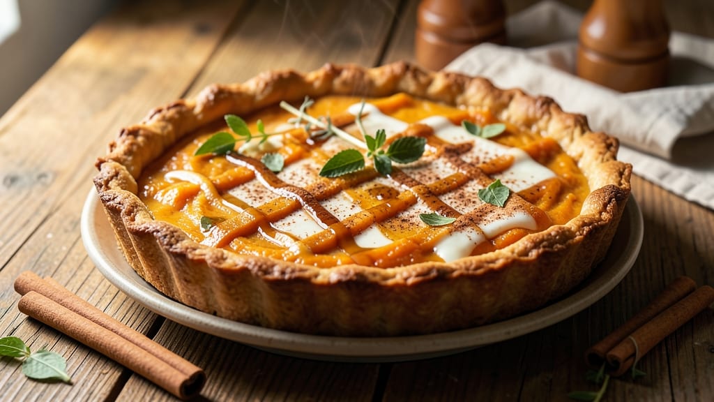 Squash Pie Recipe Vegan: Nutty Spice and Silky Filling Without Dairy