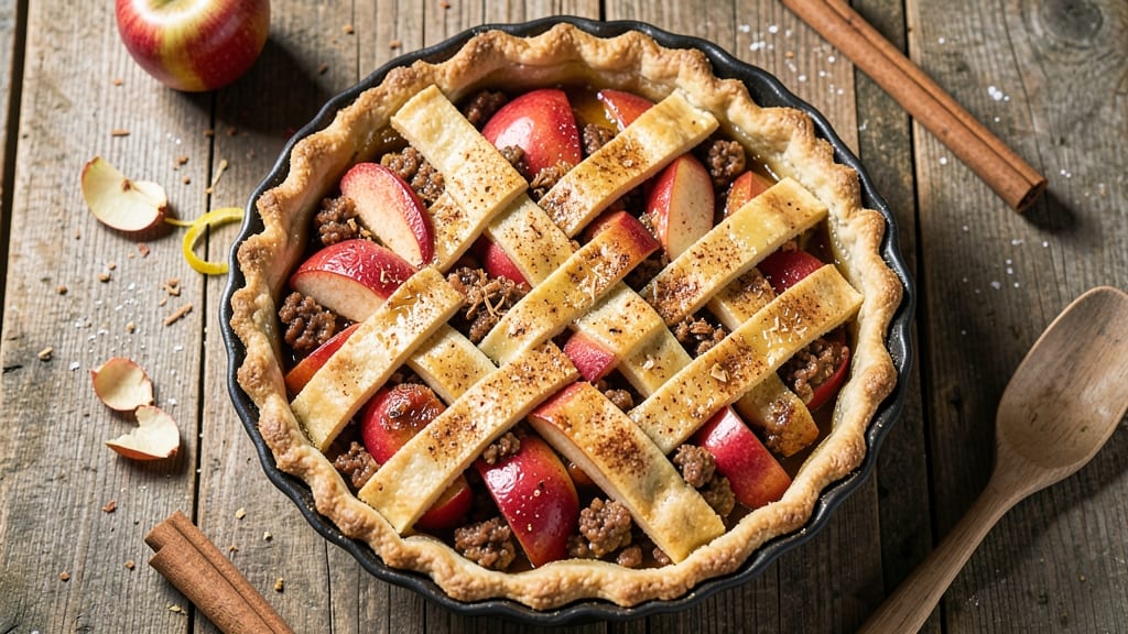 Apple and Sausage Pie Recipe: Sweet-Savory Harmony in One Crust