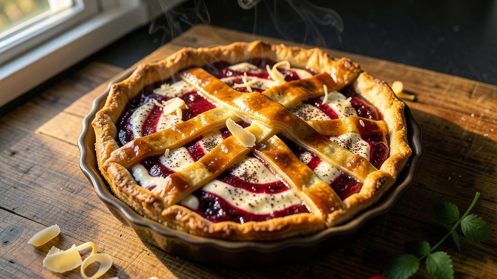 Prue Leith's Red Dragon Pie Recipe: Bold Spice and Boozy Vanilla Swirls