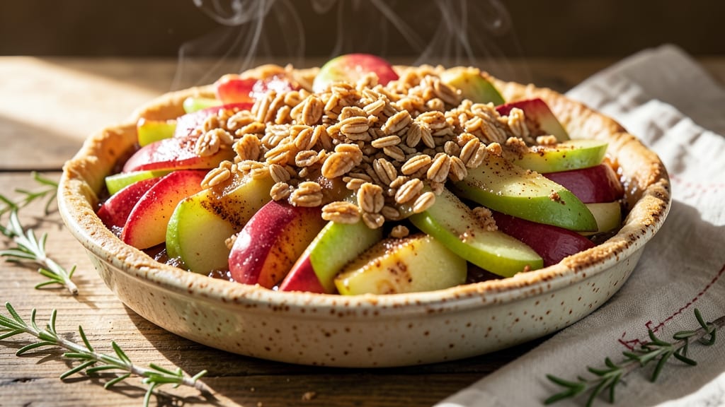 Apple Crisp Apple Pie Recipe: Warm Spice Crunch Over Caramelized Fruit