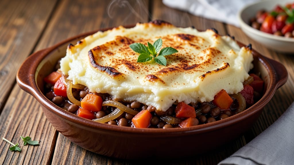 Shepherd's Pie With Beans Recipe: Hearty Mashed Potato Topping Locks in Flavor