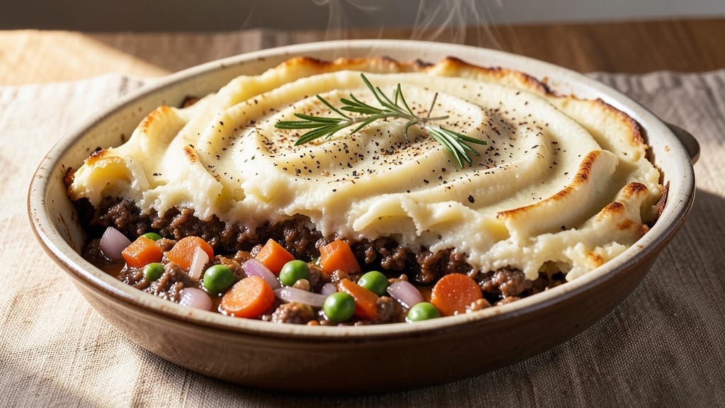 Natasha's Shepherd's Pie Recipe: Flaky Topping and Savory Gravy Harmony