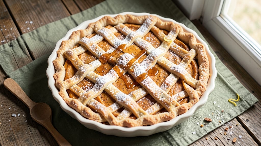 Almond Pumpkin Pie Recipe: Nutty-Spiced Crunch With Velvety Filling