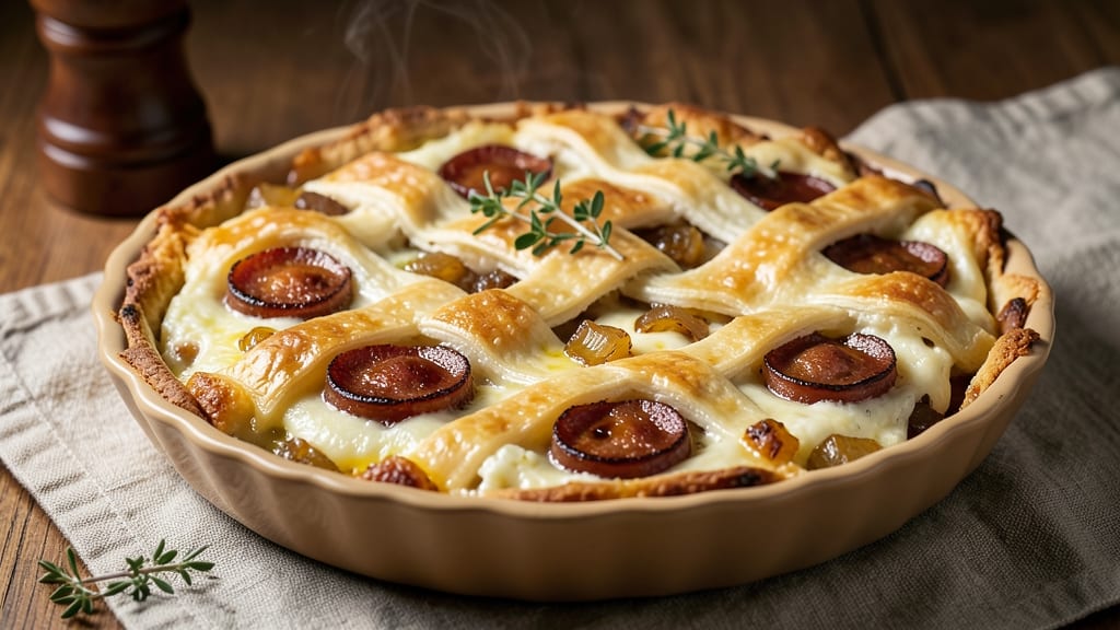 Sausage and Egg Pies Recipe: Flaky Crust Hugging Savory Filling Bites