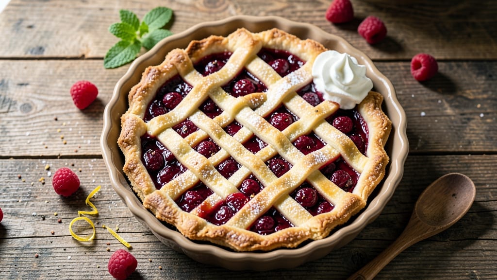Amish Raspberry Pie Recipe: Homestyle Crunch and Juicy Berries